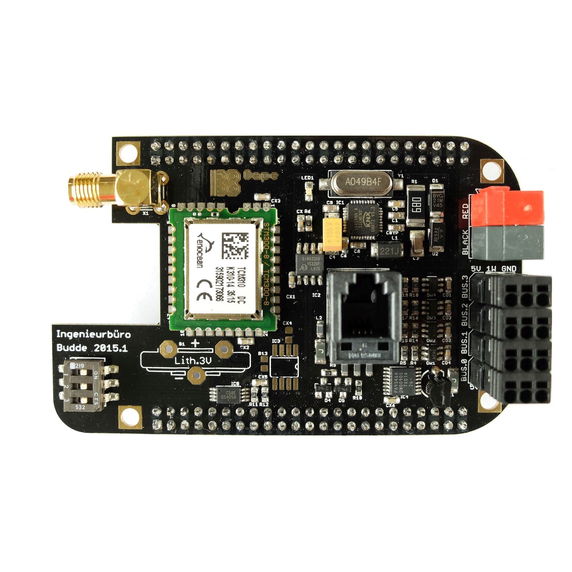 Installing Debian 9 image for Beagle Bone Black Cape KNX 1-Wire